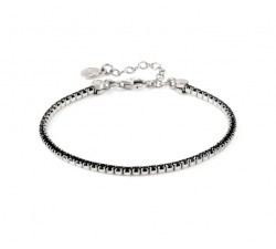 BRACCIALE TENNIS UNISEX NOMINATION IN ARGENTO 925 RODIATO'