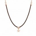 COLLANA TENNIS NOMINATION DA DONNA IN ARGENTO 925 ZIRCONI NERI TAGLIO BRILLANTE