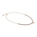 COLLANA TENNIS NOMINATION DA DONNA IN ARGENTO 925 ZIRCONI NERI TAGLIO BRILLANTE