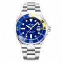 OROLOGIO PAUL PICOT UOMO YACHTMAN 1251ZLG BLU E GIALLO