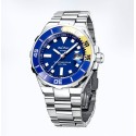 OROLOGIO PAUL PICOT UOMO YACHTMAN 1251ZLG BLU E GIALLO