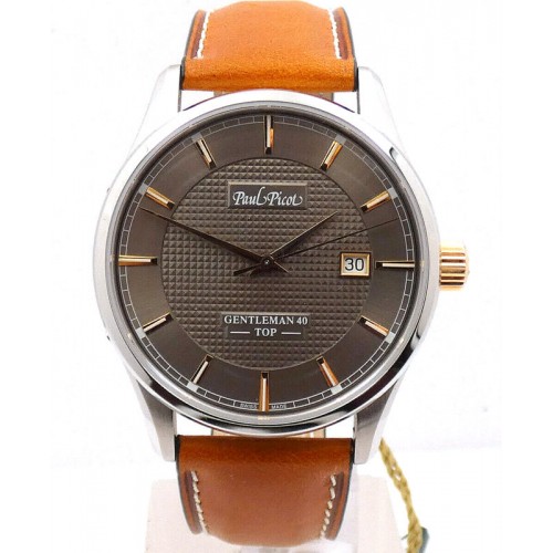 OROLOGIO PAUL PICOT UOMO GENTLEMAN TOP 40 4808PVDR