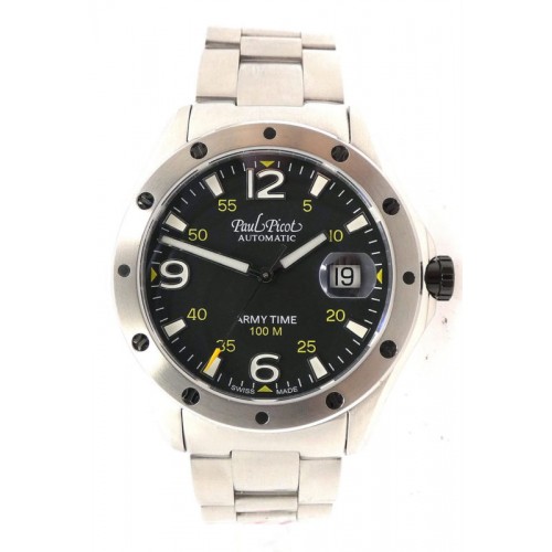 OROLOGIO PAUL PICOT UOMO FLYNGSTAR ARMY TIME 9153SG