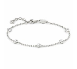 BRACCIALE DA DONNA NOMINATION IN ARGENTO 925 RODIATO CON ZIRCONI 146641/032