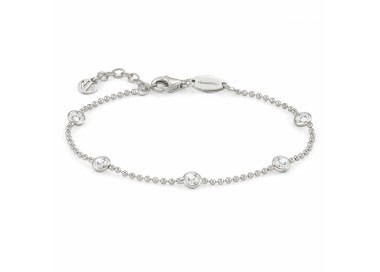 BRACCIALE DA DONNA NOMINATION IN ARGENTO 925 RODIATO CON ZIRCONI 146641/032