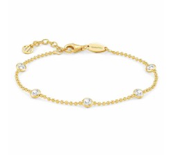 BRACCIALE DA DONNA NOMINATION IN ARGENTO 925 DORATO CON ZIRCONI 146641037