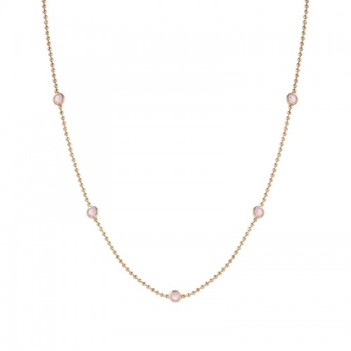 COLLANA DONNA NOMINATION IN ARGENTO 925 ROSATO CON ZIRCONI 146642040