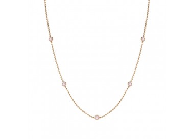 COLLANA DONNA NOMINATION IN ARGENTO 925 ROSATO CON ZIRCONI 146642040