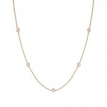 COLLANA DONNA NOMINATION IN ARGENTO 925 ROSATO CON ZIRCONI 146642040