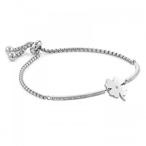 BRACCIALE DONNA NOMINATION MILLELUCI IN ACCIAIO CON ZIRCONI 028003/006