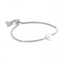 BRACCIALE DONNA NOMINATION CUORE IN ACCIAIO CON ZIRCONI 028003/022