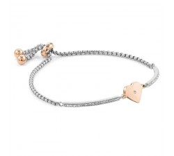 BRACCIALE DONNA NOMINATION CUORE CON ZIRCONI 028004/022