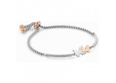 BRACCIALE DONNA NOMINATION FARFALLA CON ZIRCONI 028004/053