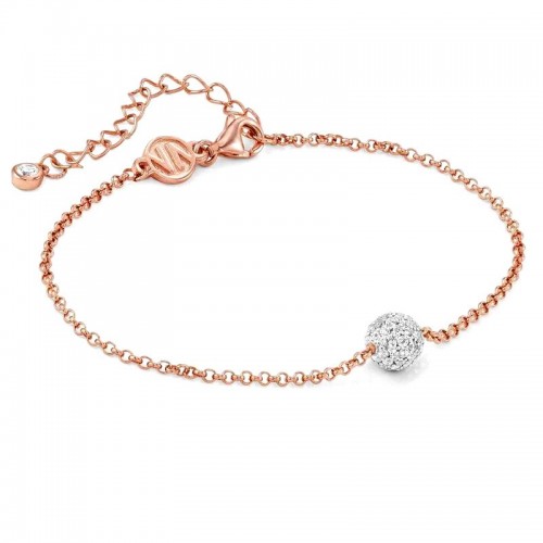 BRACCIALE DONNA NOMINATIONIN ARGENTO 925 ROSATO CON SFERA E ZIRCONI 149003/011