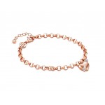 BRACCIALE DONNA NOMINATION IN ARGENTO 925 ROSATO CON CUORE 148020/072