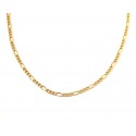 COLLANA CATENA 3+1 IN ORO GIALLO 18KT