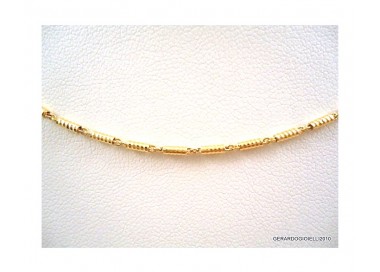 COLLANA UNISEX IN ORO GIALLO 18 KT