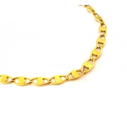 COLLANA CATENA DA UOMO IN ORO GIALLO 18 KT