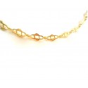 COLLANA CATENA IN ORO GIALLO 18 KT LUNGA 58 CM