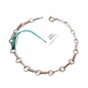 BRACCIALE UNISEX IN ORO BIANCO 18 KT