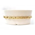 BRACCIALE CAATENA UOMO IN ORO GIALLO 18KT