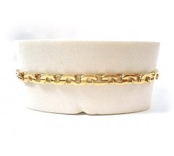 BRACCIALE CAATENA UOMO IN ORO GIALLO 18KT