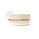 BRACCIALE CAATENA UOMO IN ORO GIALLO 18KT