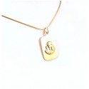 COLLANA CON MADONNINA IN ORO GIALLO 18 KT