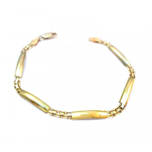 BRACCIALE IN ORO GIALLO 18 KT 