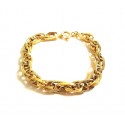 BRACCIALE DA DONNA IN ORO GIALLO 18 KT