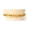 BRACCIALE CATENA UOMO IN ORO GIALLO 18 KT