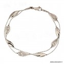 BRACCIALE DA DONNA IN ORO BIANCO 18 KT 