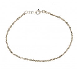 BRACCIALE PALLINE IN ORO BIANCO 18 KT