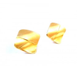 ORECCHINI DA DONNA IN ORO GIALLO 18 KT CHIUSURA A CLIP