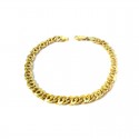 BRACCIALE UOMO CATENA IN ORO GIALLO 18 KT 