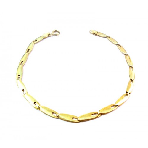 BRACCIALE UNISEX IN ORO GIALLO 18 KT 