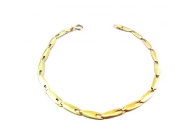 BRACCIALE UNISEX IN ORO GIALLO 18 KT