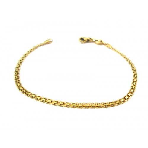 BRACCIALE DA DONNA IN ORO GIALLO 18 KT 