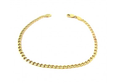 BRACCIALE CATENA IN ORO GIALLO 18 KT UNISEX