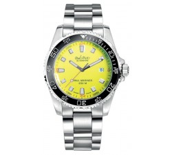 OROLOGIO PAUL PICOT UOMO PAUL MARINER 3 CERAMIC GIALLO 4352SG