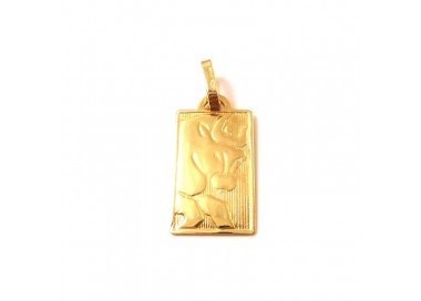 CIONDOLO TORO SEGNO ZODIACALE IN ORO GIALLO+ COLLANA LACCIO IN OMAGGIO