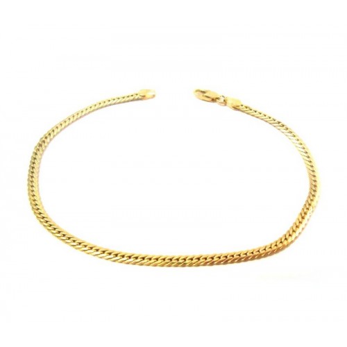 BRACCIALE DA UOMO IN ORO GIALLO 18 KT 