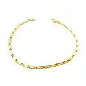 BRACCIALE CATENA IN ORO GIALLO 18 KT