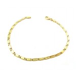 BRACCIALE CATENA IN ORO GIALLO 18 KT
