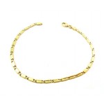 BRACCIALE CATENA IN ORO GIALLO 18 KT