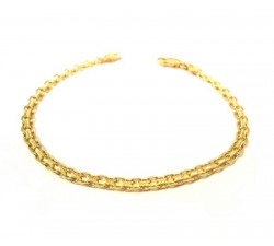 BRACCIALE IN ORO GIALLO 18 KT UNISEX