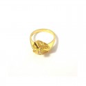 ANELLO DA DONNA IN ORO GIALLO 18 KT CON ZIRCONE