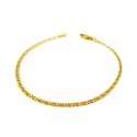 BRACCIALE DA UOMO IN ORO GIALLO 18 KT 
