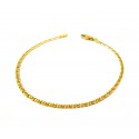 BRACCIALE DA UOMO IN ORO GIALLO 18 KT 