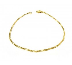 BRACCIALE UNISEX CATENA IN ORO GIALLO 18 KT 